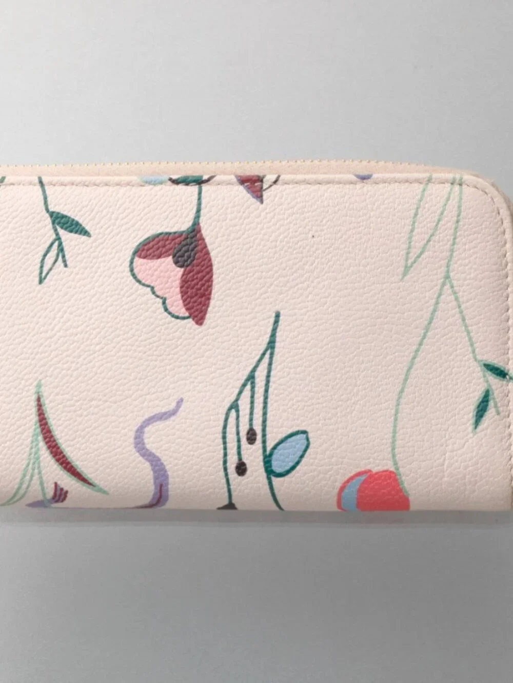 Miu Miu Light Pink Floral Wallet